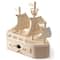 Nichoir en bois de 28,9 cm à l’aspect d’un bateau de pirate de Make Market